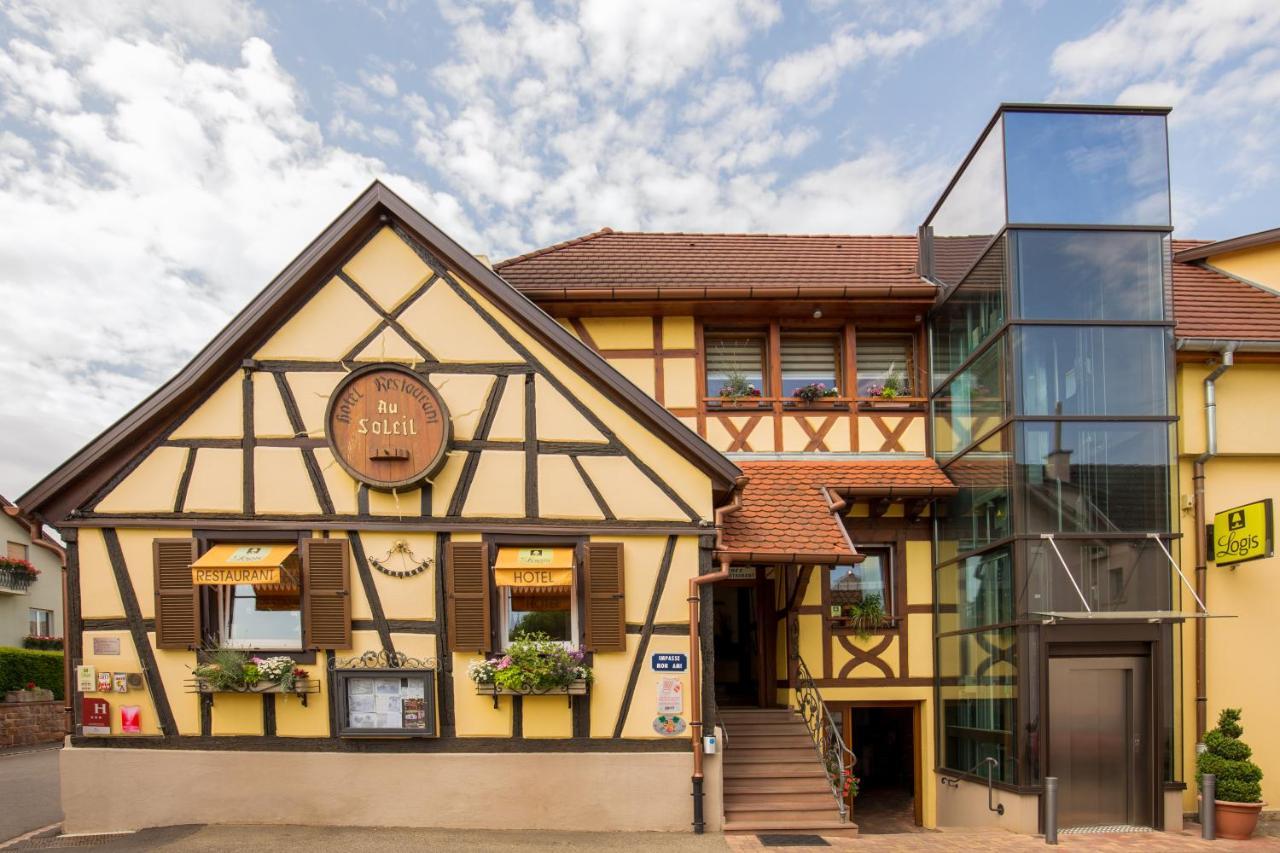 Au Soleil Hotel Wettolsheim Buitenkant foto